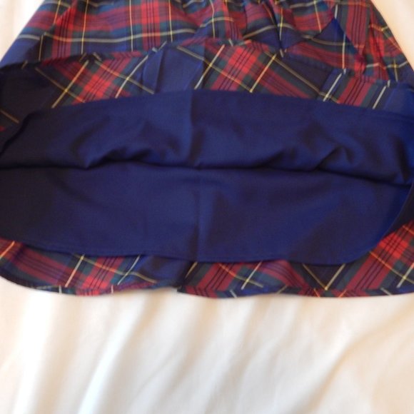 Vineyard Vines Jolly Plaid Party Ruffle Skirt NWT - Picture 9 of 15